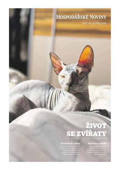 E-magazín HN 051 - 13.3.2025 Život ze zvířaty - Economia, a.s.