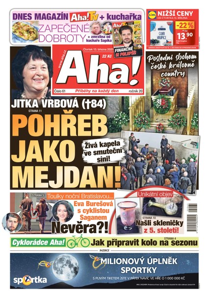 E-magazín AHA! - 13.03.2025 - CZECH NEWS CENTER a. s.
