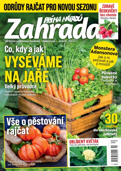 E-magazín Zahrada prima nápadů 2/2025 - Jaga Media, s. r. o.