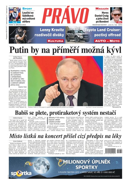 E-magazín Deník Právo - 14.3.2025 - Borgis, a.s.