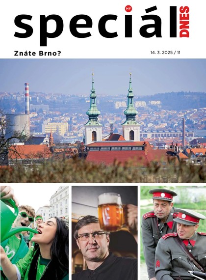 E-magazín Magazín DNES Speciál Brno a Jižní Morava - 14.03.2025 - MAFRA, a.s.