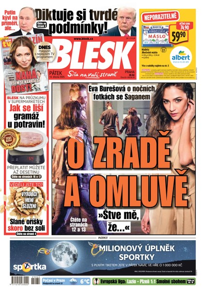 E-magazín Blesk - 14.03.2025 - CZECH NEWS CENTER a. s.