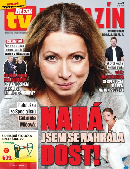 E-magazín Blesk Tv magazín - 14.03.2025 - CZECH NEWS CENTER a. s.