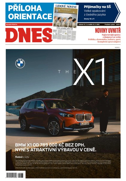 E-magazín MF DNES - 15.03.2025 - MAFRA, a.s.