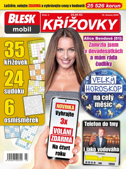 E-magazín BleskMobil KŘÍŽOVKY - 3/2025 - CZECH NEWS CENTER a. s.