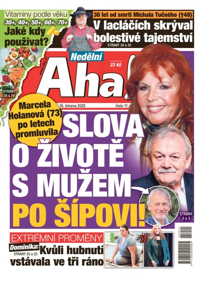 E-magazín NEDĚLNÍ AHA! - 16.03.2025 - CZECH NEWS CENTER a. s.