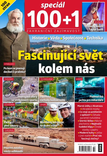 E-magazín 100+1 Zahraniční zajímavost SPECIÁL jaro 2025 - Extra Publishing, s. r. o.