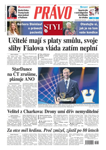 E-magazín Deník Právo - 18.3.2025 - Borgis, a.s.