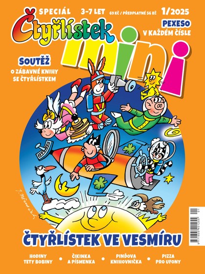 E-magazín Čtyřlístek Mini 1/2025 - Čtyřlístek
