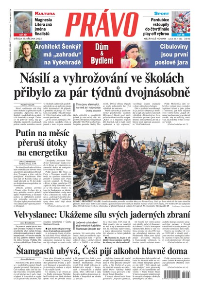 E-magazín Deník Právo - 19.3.2025 - Borgis, a.s.
