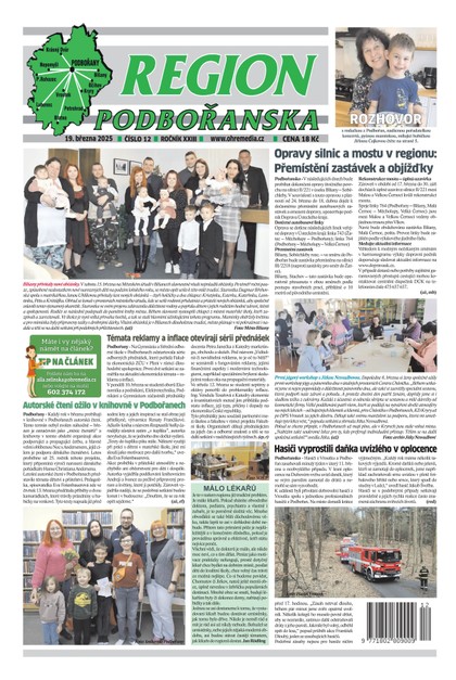 E-magazín Region Podbořanska 12/25 - Ohře Media