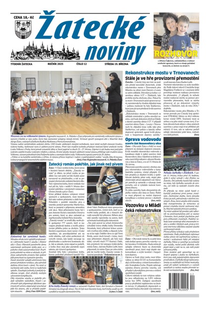 E-magazín Žatecké noviny 12/25 - Ohře Media