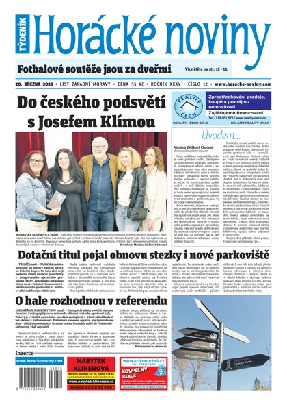 E-magazín Horácké noviny 12/2025 - Horácké noviny