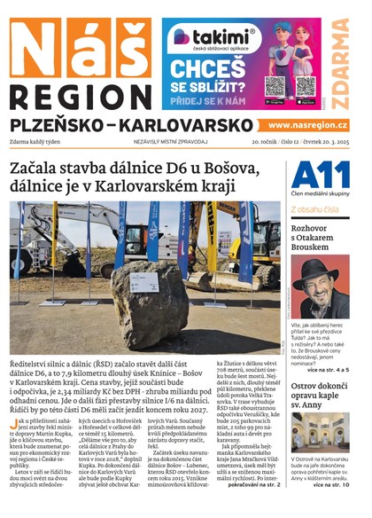 E-magazín Náš Region - Plzeňsko 12/2025 - A 11 s.r.o.