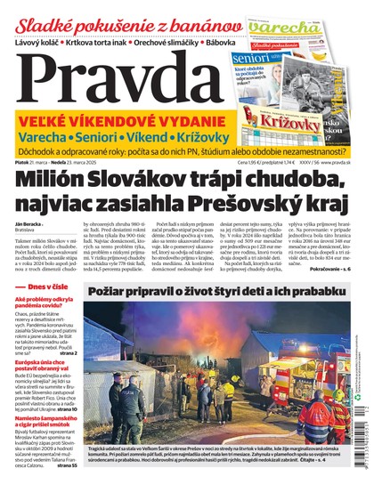 E-magazín Denník Pravda 21. 3. 2025 - OUR MEDIA SR a. s.