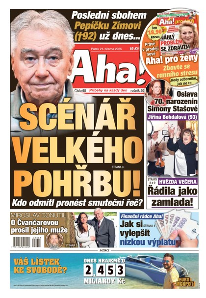 E-magazín AHA! - 21.03.2025 - CZECH NEWS CENTER a. s.