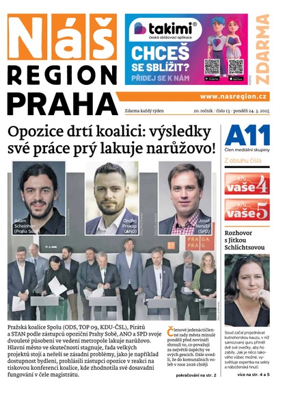 E-magazín Náš Region - Praha 13/2025 - A 11 s.r.o.