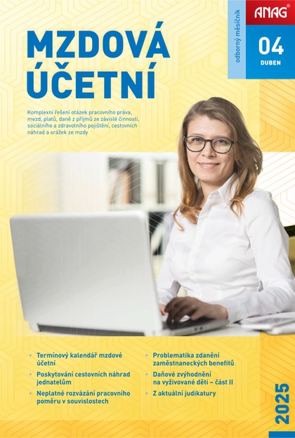 E-magazín Mzdová Účetní 4/2025 - ANAG, spol. s r.o.