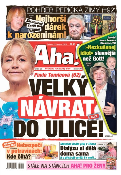 E-magazín AHA! - 22.03.2025 - CZECH NEWS CENTER a. s.