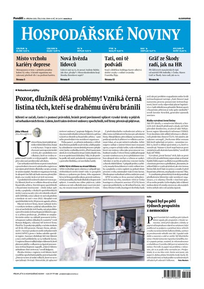 E-magazín HN 058 - 24.3.2025 - Economia, a.s.