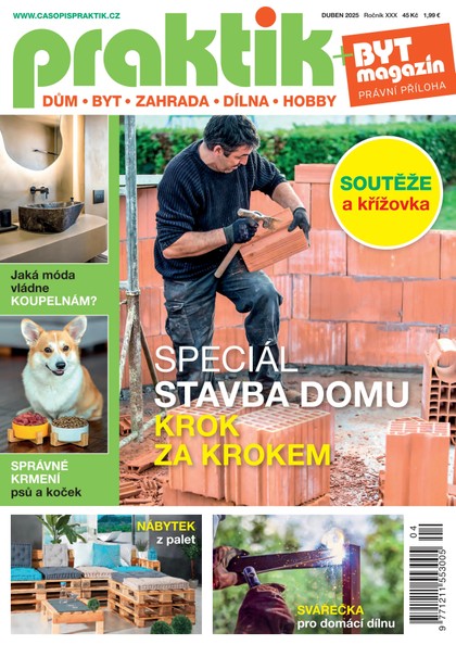 E-magazín PRAKTIK & příloha Byt magazín 4/2025 - Pražská vydavatelská společnost
