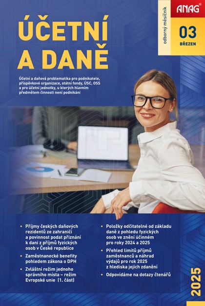E-magazín Účetní a Daně 3/2025 - ANAG, spol. s r.o.