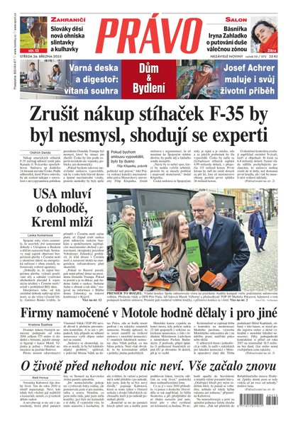 E-magazín Deník Právo - 26.3.2025 - Borgis, a.s.