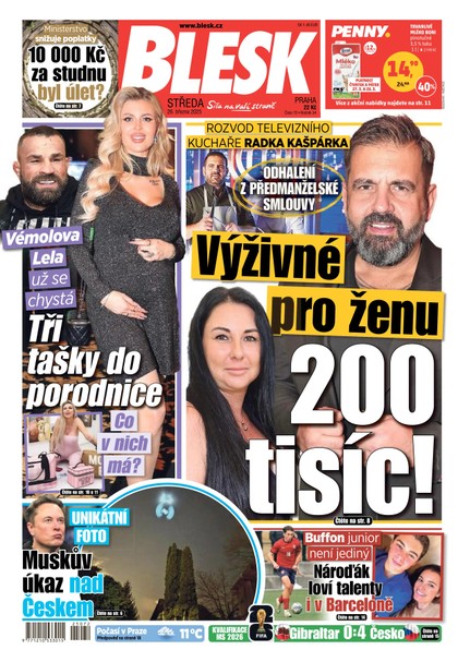 E-magazín Blesk - 26.03.2025 - CZECH NEWS CENTER a. s.