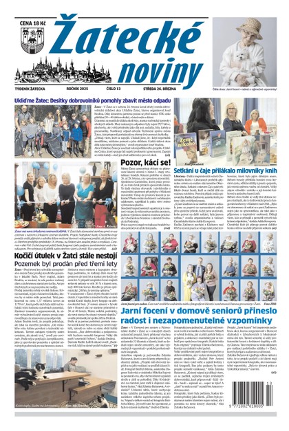 E-magazín Žatecké noviny 13/25 - Ohře Media