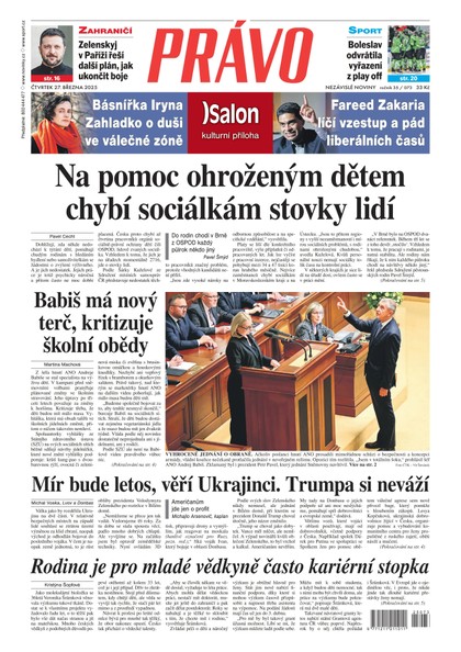 E-magazín Deník Právo - 27.3.2025 - Borgis, a.s.