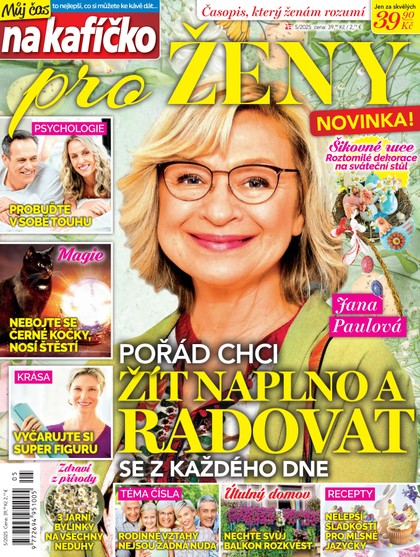 E-magazín Můj čas na kafíčko - Pro ženy 5/2025 - RF Hobby