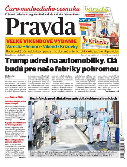 E-magazín Denník Pravda 28. 3. 2025 - OUR MEDIA SR a. s.