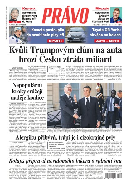 E-magazín Deník Právo - 28.3.2025 - Borgis, a.s.