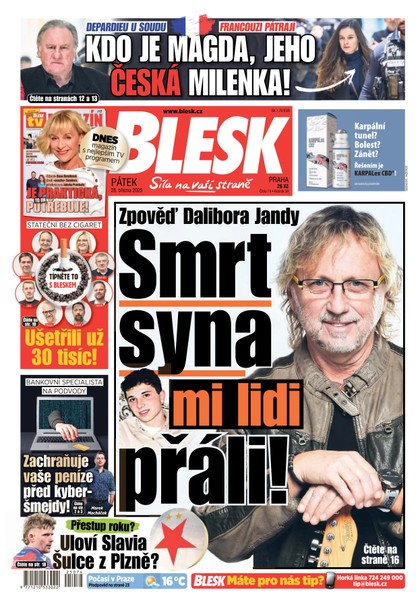 E-magazín Blesk - 28.03.2025 - CZECH NEWS CENTER a. s.