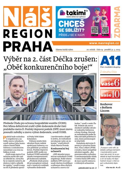 E-magazín Náš Region - Praha 14/2025 - A 11 s.r.o.