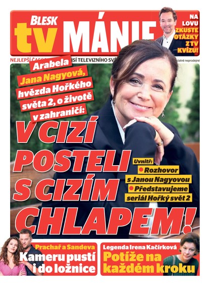 E-magazín Blesk Tv manie - 29.03.2025 - CZECH NEWS CENTER a. s.