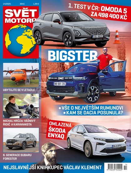 E-magazín Svět motorů - 14/2025 - CZECH NEWS CENTER a. s.