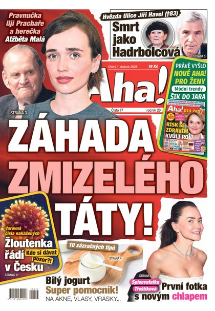 E-magazín AHA! - 01.04.2025 - CZECH NEWS CENTER a. s.