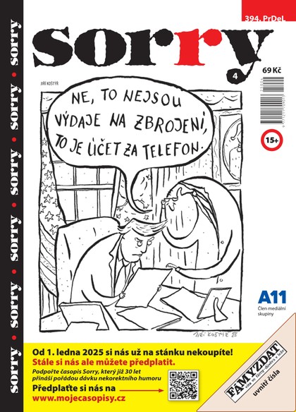 E-magazín Sorry 4/2025 - A 11 s.r.o.