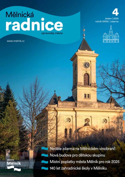 E-magazín Mělnická Radnice 4/2025 - Město Mělník