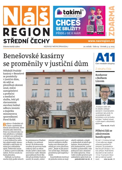 E-magazín Náš Region - Střední Čechy 14/2025 - A 11 s.r.o.