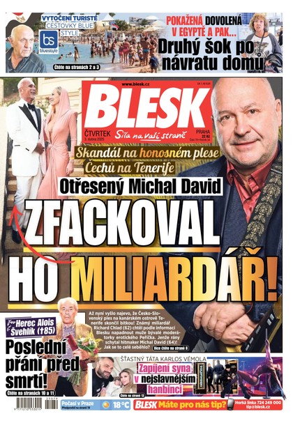 E-magazín Blesk - 03.04.2025 - CZECH NEWS CENTER a. s.