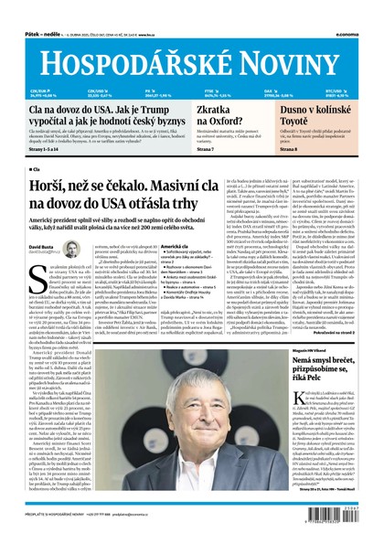 E-magazín HN 067 - 4.4.2025 - Economia, a.s.