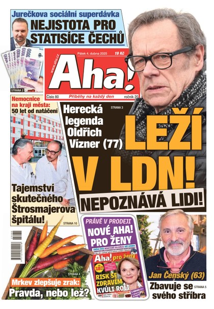 E-magazín AHA! - 04.04.2025 - CZECH NEWS CENTER a. s.