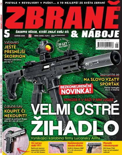 E-magazín Zbraně & náboje 5/2025 - RF Hobby