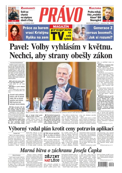 E-magazín Deník Právo - 5.4.2025 - Borgis, a.s.