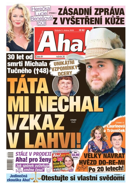 E-magazín AHA! - 05.04.2025 - CZECH NEWS CENTER a. s.