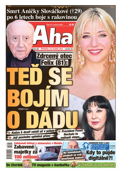 E-magazín AHA! - 08.04.2025 - CZECH NEWS CENTER a. s.