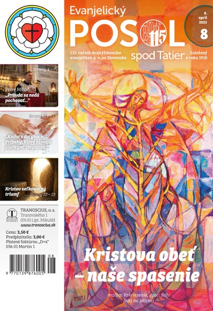 E-magazín Evanjelický posol spod Tatier 08/2025 - TRANOSCIUS a.s.