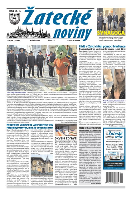 E-magazín Žatecké noviny 15/25 - Ohře Media